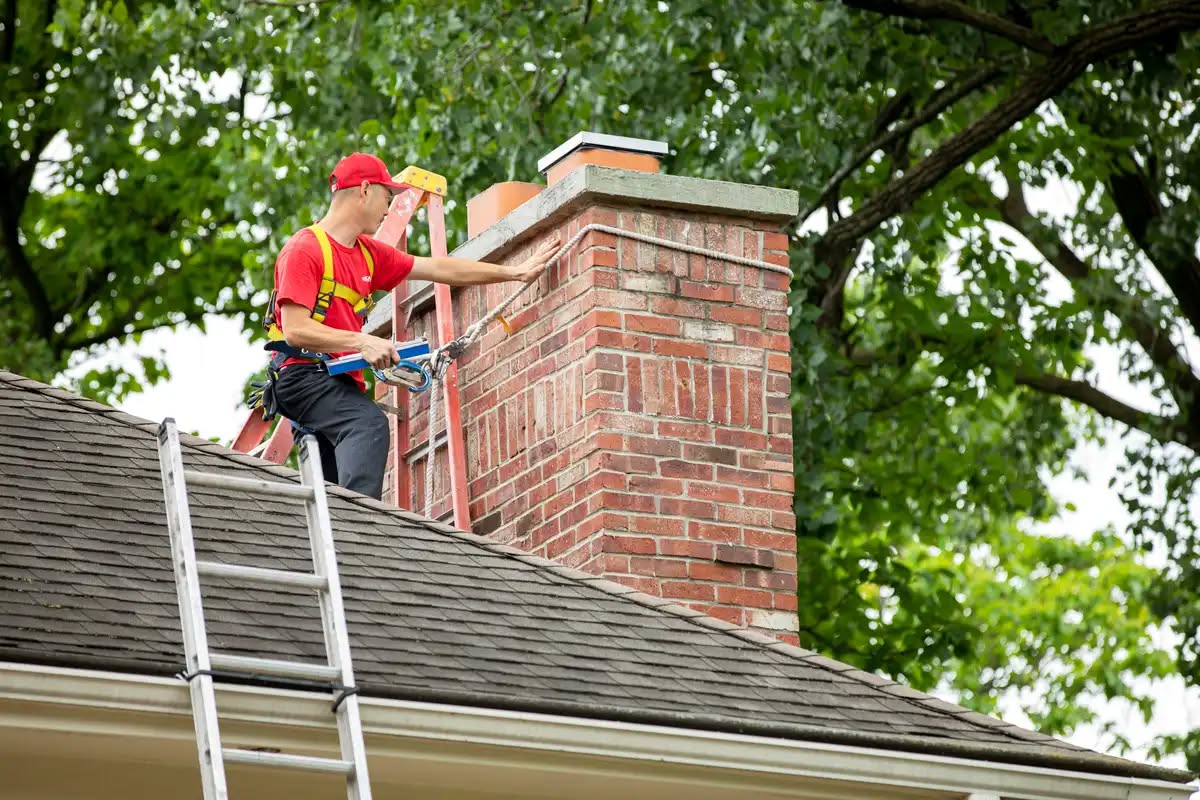 Chimney inspection & repair by Apex Property & Roof Restorations